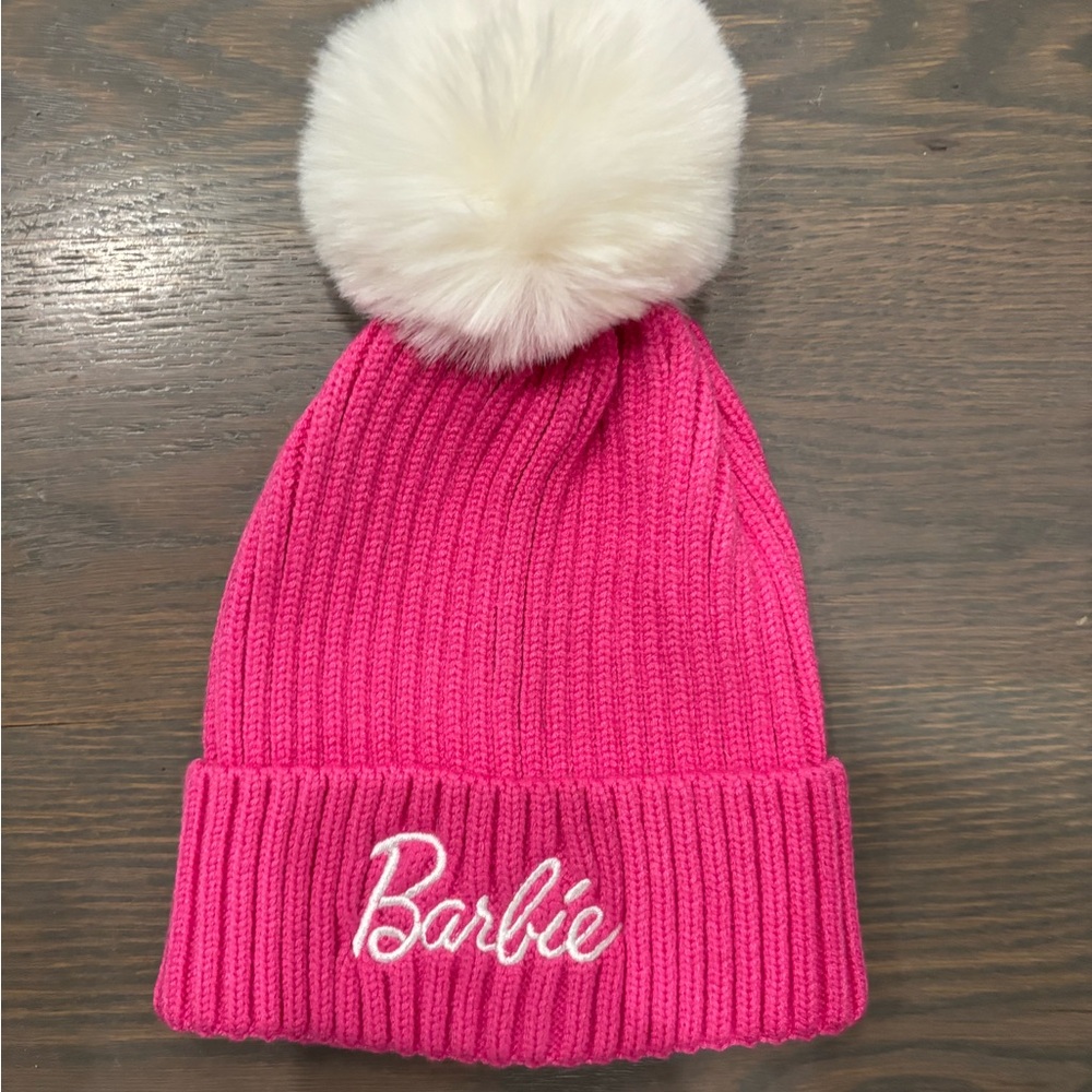 Barbie Ribbed Knit Beanie